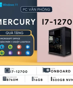 Alternative view of PC ST-MERCURY R7 (Ryzen 7 5700G, Radeon Graphics, Ram 8GB, SSD 500GB, 500W, Win 11)